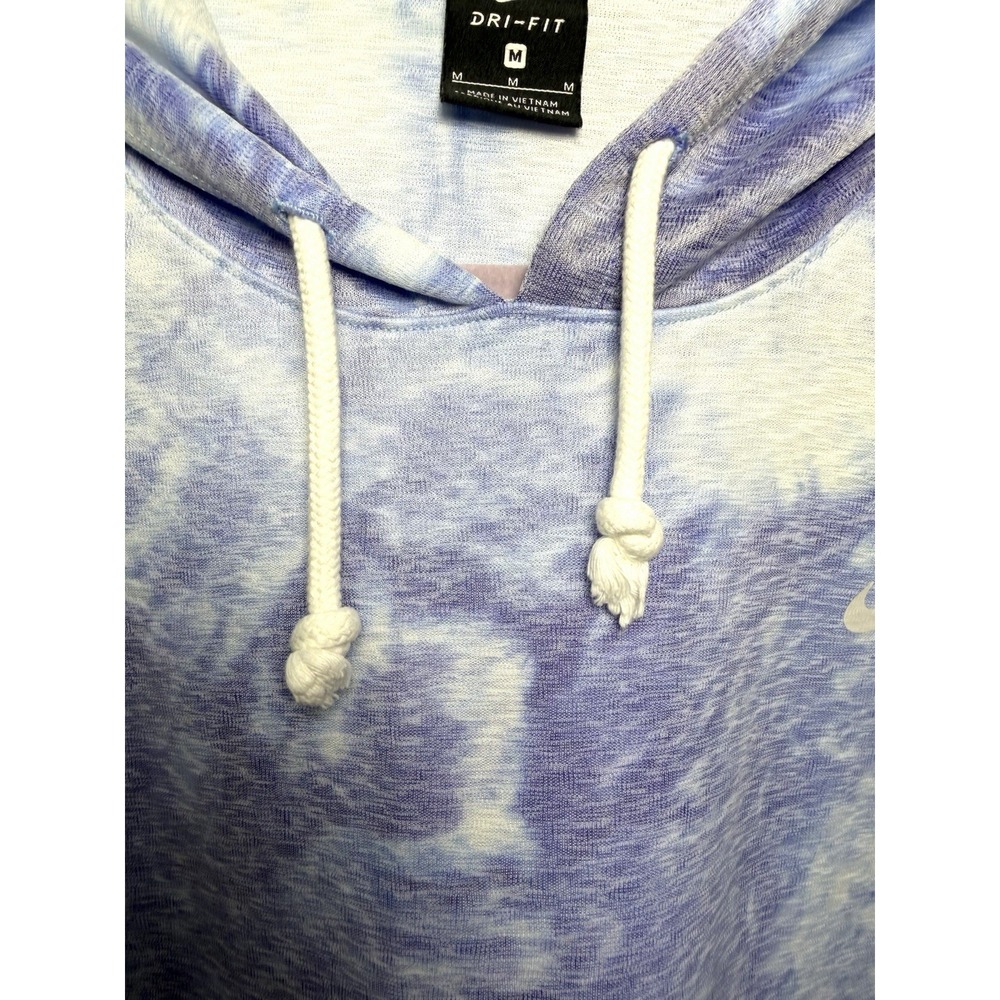 Nike Tie Dye Dri-Fit Icon Lightweight Pullover Hoodie Women's Size Medium NWOT - Picture 8 of 11
